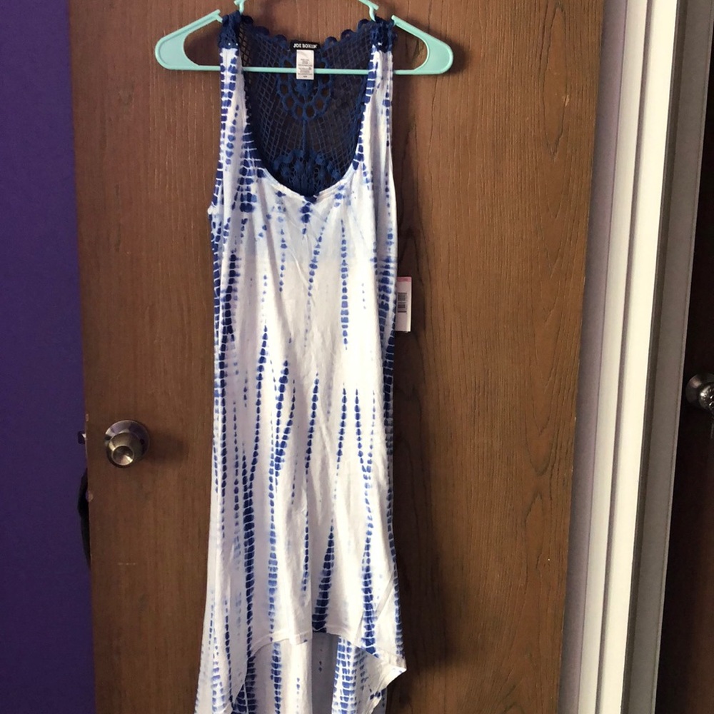 Hi-lo maxi dress